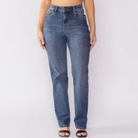 Calça Feminina Jeans Reta Patricia Foster