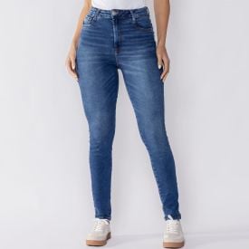 Calça Jeans Skinny Feminina Básica Boby Blues Azul Claro