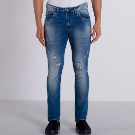 Calça Jeans Skinny Fit Zune Blue Medio
