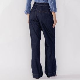Calça Jeans Wide Leg Feminina Patricia Foster