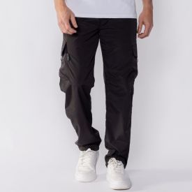 Calça Jogger Cargo Masculina Microfibra Overcore