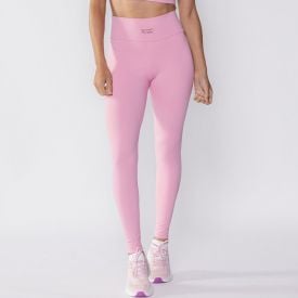 Calça Legging Feminina Básica Sream Rosa Claro