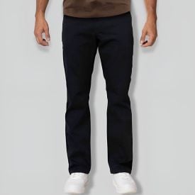 Calça Masculina Tradicional Jeans Marc Alain Preto
