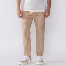 Calça Masculina De Algodão Thing Caqui