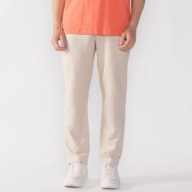 Calça Masculina De Linho Thing Off White