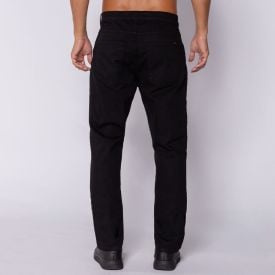 Cal&ccedil;a Masculina Five Pocket Em Sarja Marc Alain Preto