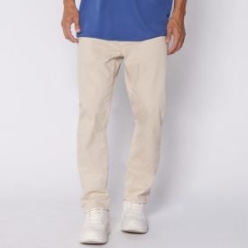 Cal&ccedil;a Masculina Five Pocket Em Sarja Marc Alain Bege