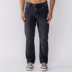 Calça Masculina Jeans Moletom Slim Marc Alain