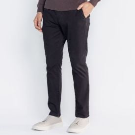 Calça Masculina Skinny De Sarja Thing Preto