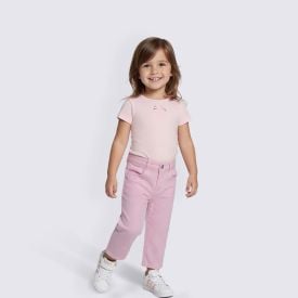 Calça Mom Infantil Menina 1 a 3 Anos Yoyo Kids