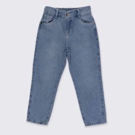 Calça Mom Infantil Menina 4 a 10 Anos Marmelada