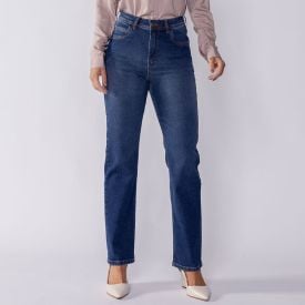 Calça Jeans Reta Feminina Patricia Foster