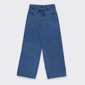 Calça Wide Leg Infantil Menina 12 a 16 Anos Marmelada