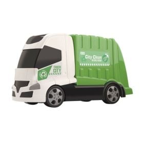 Caminh&atilde;o City Clean Orange Toys - Verde