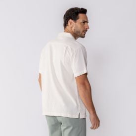 Camisa Masculina De Botão Com Textura Thing