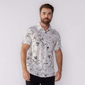 Camisa Masculina De Botão Marc Alain Estampado 1