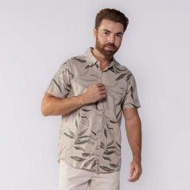 Camisa Masculina De Botão Marc Alain Estampado 2