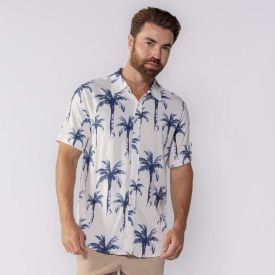 Camisa Masculina De Botão Viscose Thing
