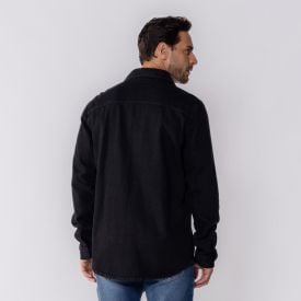Camisa Masculina Jeans Black Marc Alain