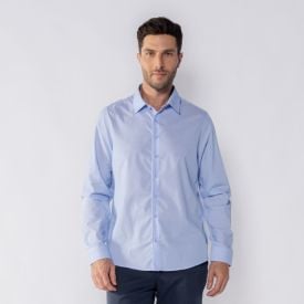 Camisa Social Masculina De Tricoline Marc Alain