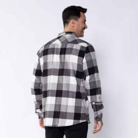 Camisa Masculina Xadrez De Flanela Marc Alain