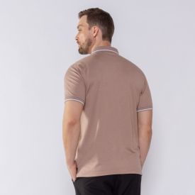 Camisa Polo Masculina Jacquard Marc Alain Fendi