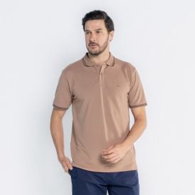 Camisa Polo Masculina De Malha Piquet Marc Alain