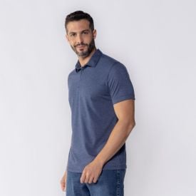 Camisa Polo Masculina De Malha Piquet Tech Marc Alain