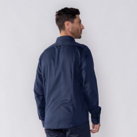 Camisa Social Masculina De Tricoline Marc Alain