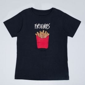 Camiseta 1 a 3 anos Batata Frita Friends Yoyo Kids