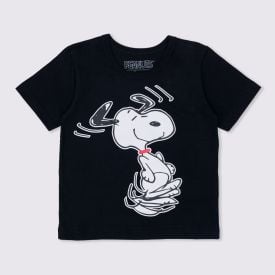 Camiseta 1 a 3 anos Snoopy Caminhando BandUP Quantum