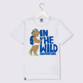 Camiseta 4 a 10 anos The Wild Adventure Hot Dog