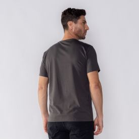 Camiseta Básica Masculina De Algodão Peruano Marc Alain