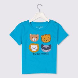 Camiseta de Bebê Animais Interativos Yoyo Baby