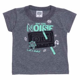 Camiseta de Bebê Menino Noise Yoyo Baby