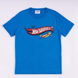Camiseta Hot Wheels Infantil 4 A 10 Anos Mattel