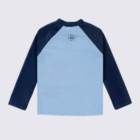 Camiseta Infantil Com Proteção UV Mickey 1 a 3 Anos Disney Azul