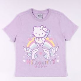 Camiseta Hello Kitty Infantil 4 a 10 Anos Sanrio