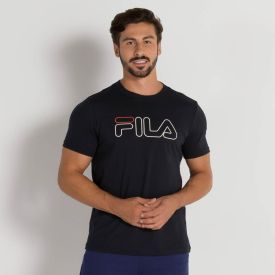 Camiseta Letter Outline Fila