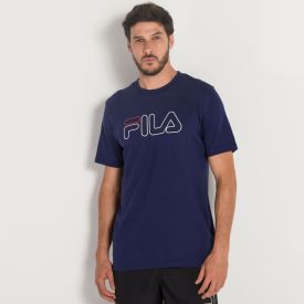 Camiseta Letter Outline Fila