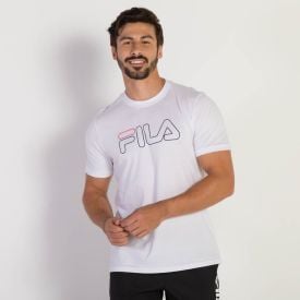 Camiseta Letter Outline Fila