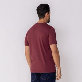 Camiseta Masculina Básica De Algodão Marc Alain