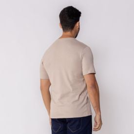 Camiseta Masculina Básica De Algodão Marc Alain