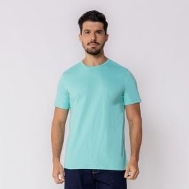 Camiseta Masculina Básica De Algodão Marc Alain