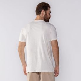 Camiseta Masculina Dream Big Marc Alain Off White