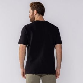 Camiseta Masculina Malha Fusion Marc Alain Preto