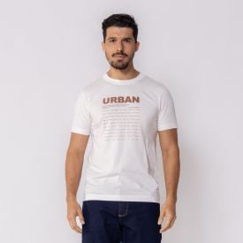 Camiseta Masculina Urban Marc Alain  Off White