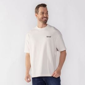Camiseta Oversized Masculina Thing Off White