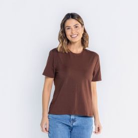 Camiseta Pima Feminina Básica Patricia Foster