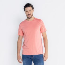 Camiseta Pima Masculina Marc Alain Coral
